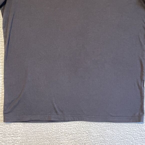 Under Armor Shirt Mens Large Black Heat Gear Loose Fit Cotton Graphic Print - Picture 3 of 9